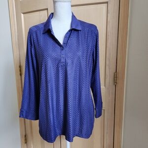 EUC LOPEZ DELUX DRI GOLF BLOUSE XL